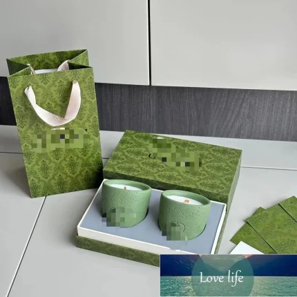 Simple Aromatherapy Candle 2-Piece Set Gift Home Is a Beautiful Landscape X241219